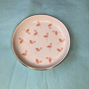 Flamingo Patterned jewelry dish
